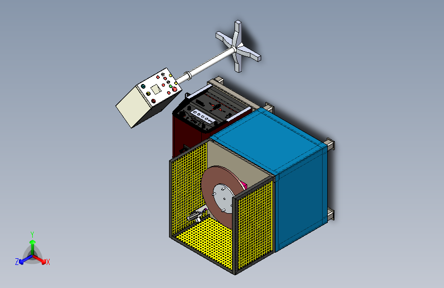 F0451-焊接设备模型图