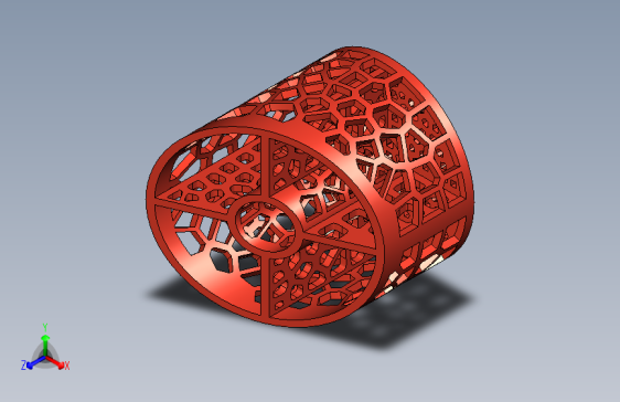 Voronoi 笔架笔筒艺术品