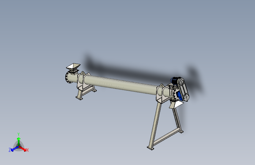 B4422-257mm螺旋输送机