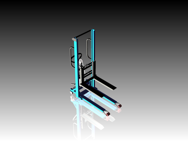 Y3820-23+叉车inventor+STP+IGS