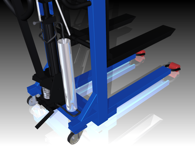 Y3820-23+叉车inventor+STP+IGS