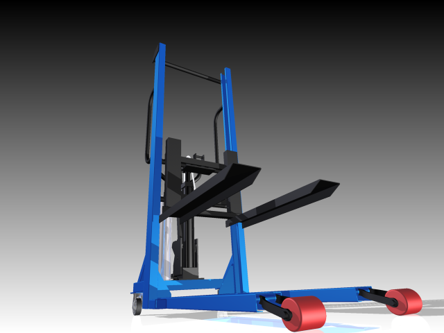 Y3820-23+叉车inventor+STP+IGS