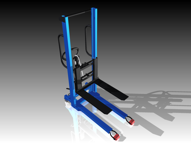 Y3820-23+叉车inventor+STP+IGS