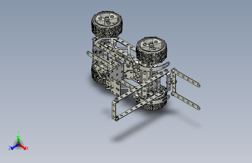 Y3853-56+叉车+inventor