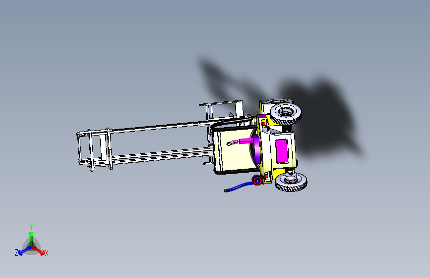 Y3859-62+叉车+CATIA+stp