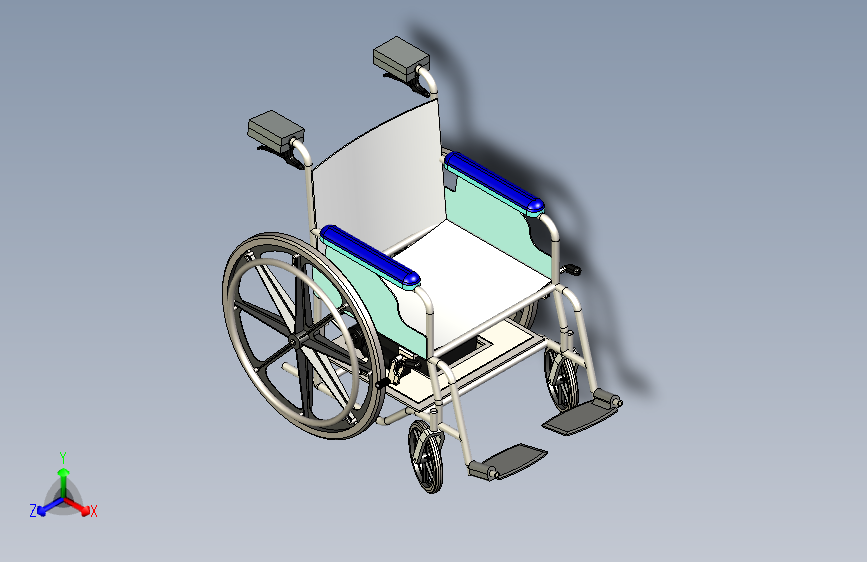 Y3909-轮椅+motorized-wheel-chair+SW