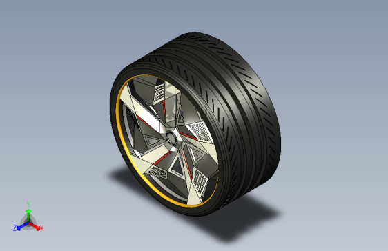 Y3948-轮毂+geometric-wheel-concept+STP