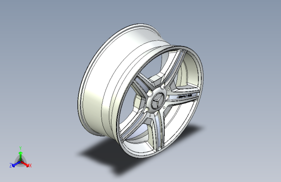 Y3973-轮毂+amg-wheel-1+SW