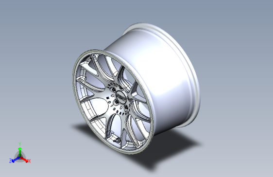 Y3985-轮毂+bbs_chr+SW+STP+STL