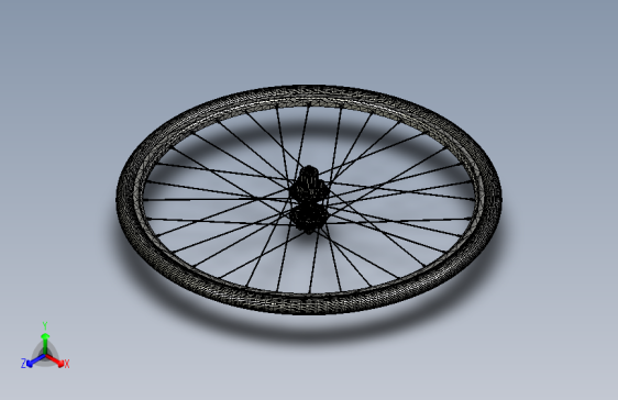 Y3991-轮毂+bicycle-wheel_offroad_622_disc_w_freewheel+SE+STP