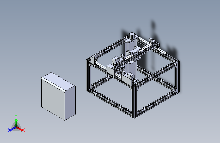 F1004-一款3d打印机图纸