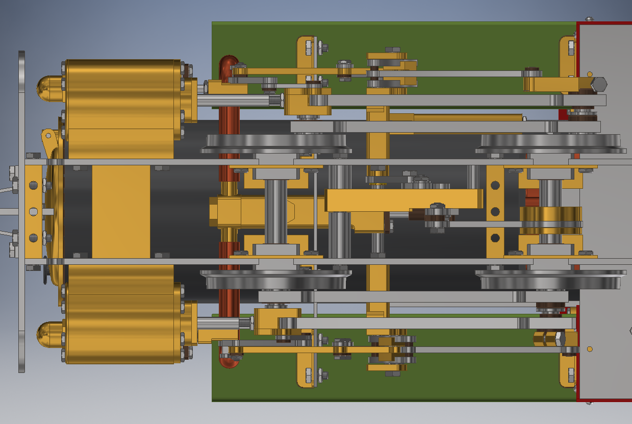 F1055-蒸汽机车模型图