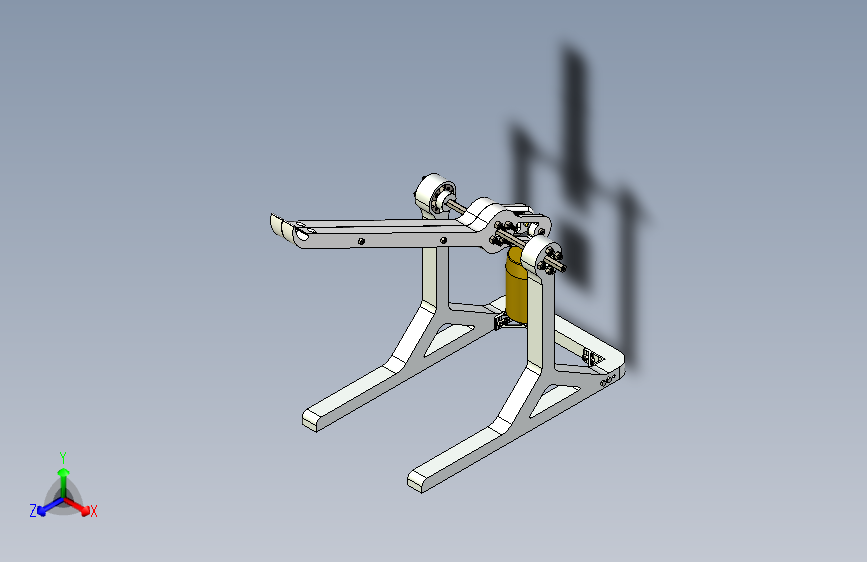 F1103-3D打印小型投石机