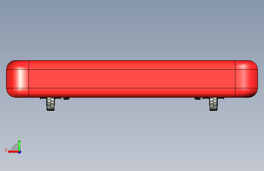 F1122-FRC6轮机器人模型图 背面视图