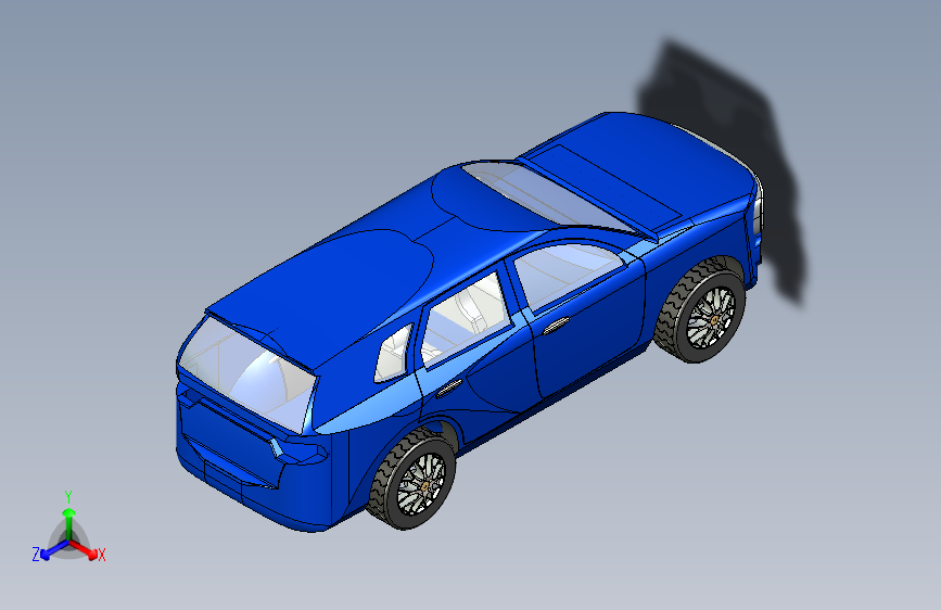 F1210-福特车模型图