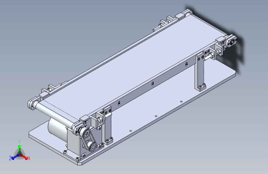 F1349-双层皮带输送机设计模型