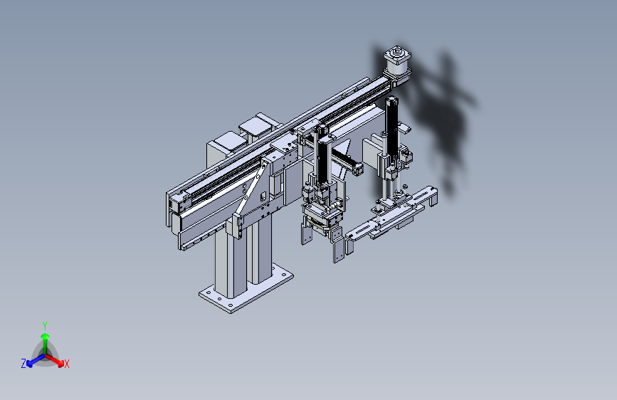 F1350-双动作的机械手设计模型