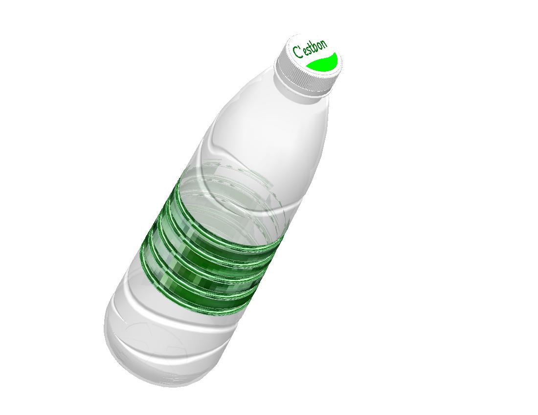 F1424-怡宝水瓶图档三维ProE4.0带参