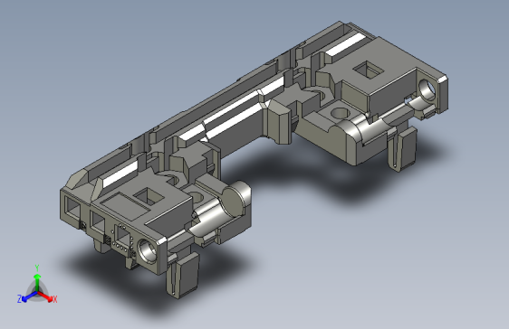 柯腾_奔泰塑料导轨-槽宽2.0mm-板卡深度80mm