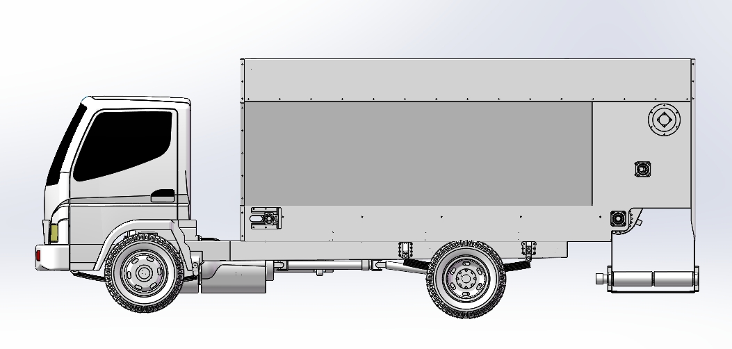 16立方收料发料车输送带式