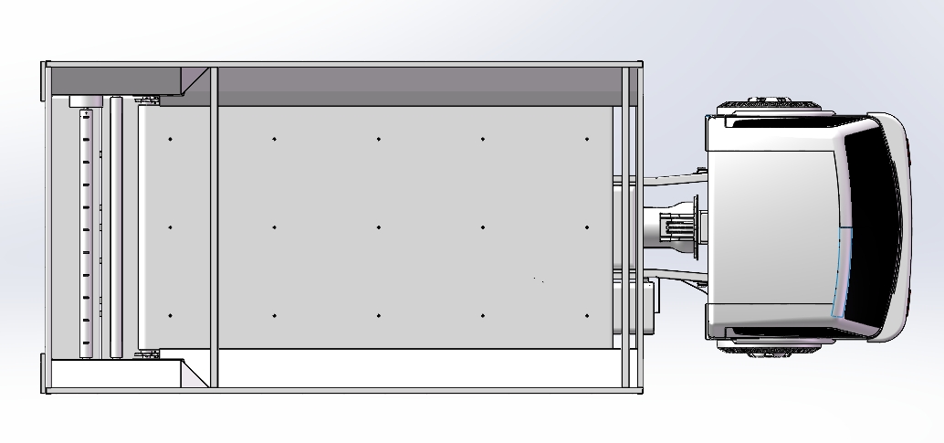 16立方收料发料车输送带式