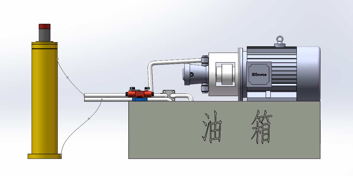 活塞复位式液压缓冲器模型sw22可编辑