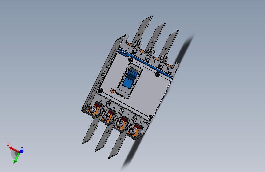 NXM-125S 4P塑料外壳式断路器