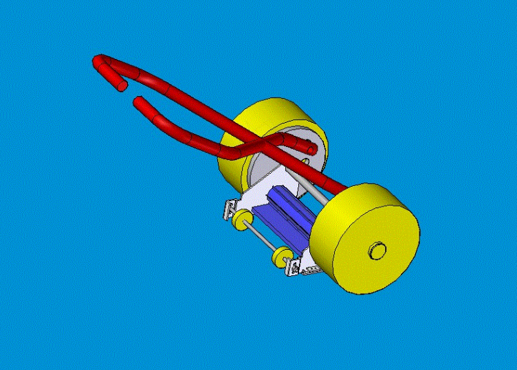 手推式草坪修剪机设计【带三维模型】【含13张CAD图纸】