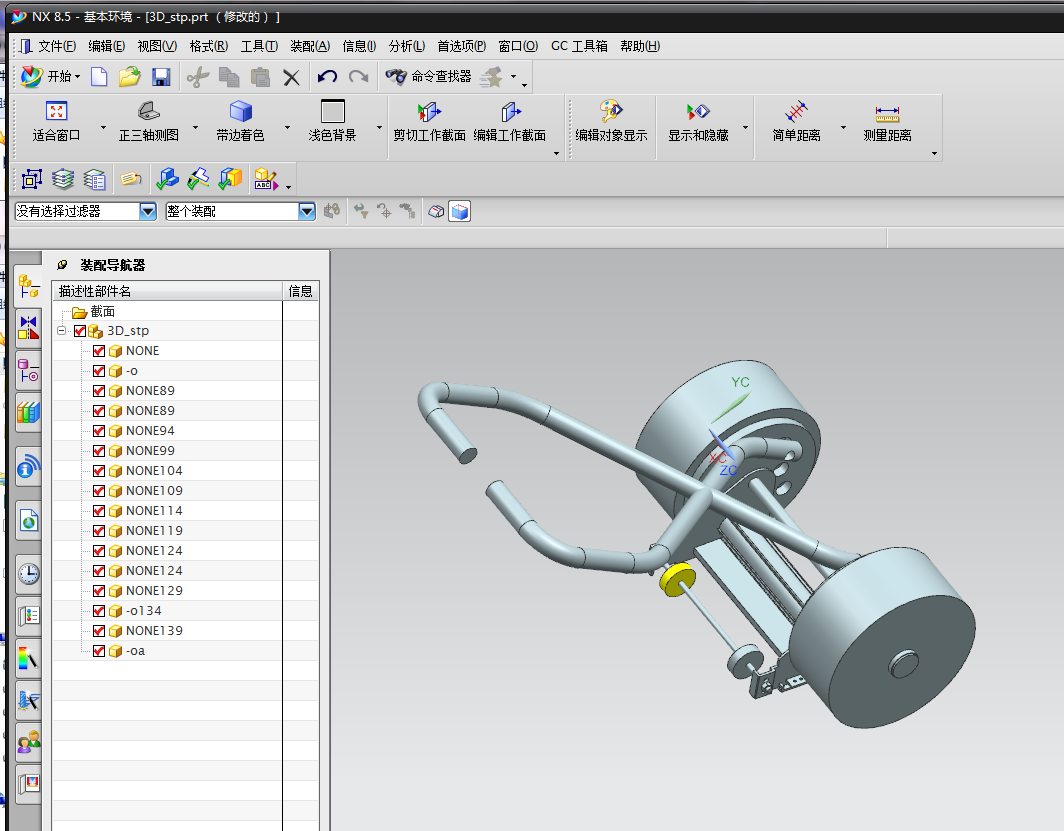 手推式草坪修剪机设计【带三维模型】【含13张CAD图纸】