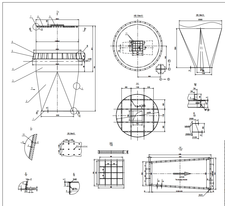 氢氧化铝给料仓;连接管 YF011