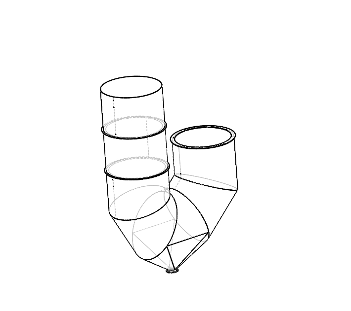 氢氧化铝给料仓;连接管 YF011