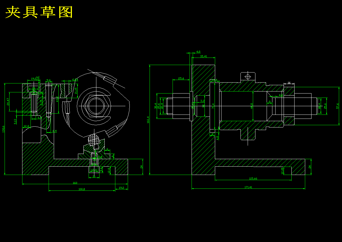 星轮 加工工艺和-钻3-φ4孔夹具设计【版本2】分度装置