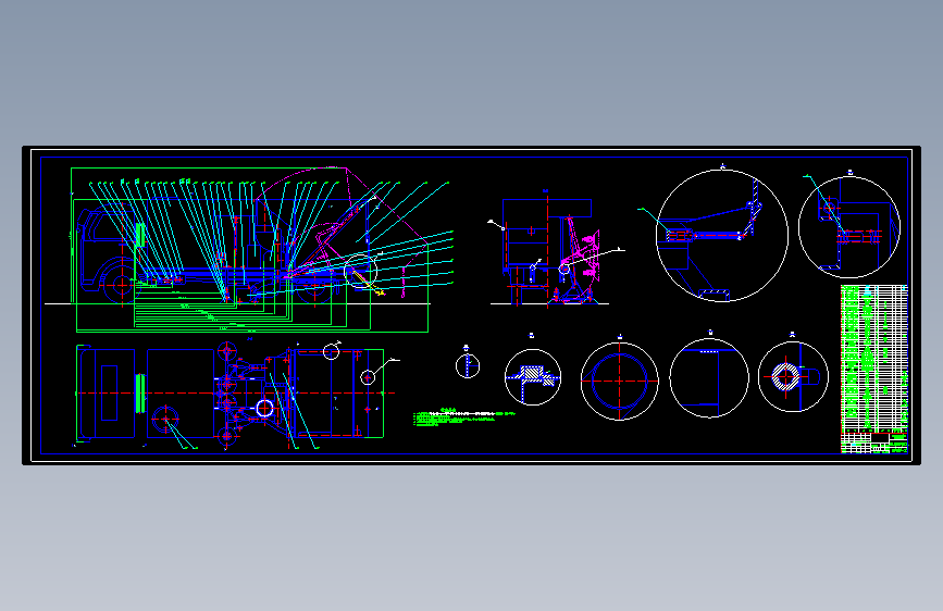 城市道路清扫车的设计【汽车类】【6张CAD图纸】