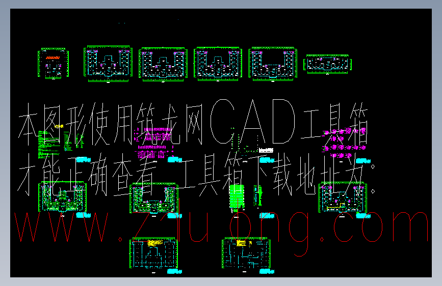 S1948-高层建筑电气设计(cad+说明书)
