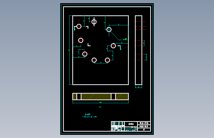 S0032-175型柴油机缸体机械加工工艺及其组合机床钻孔夹具设计