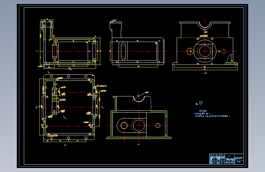 S0036-200米液压钻机变速箱的设计(cad+说明书)