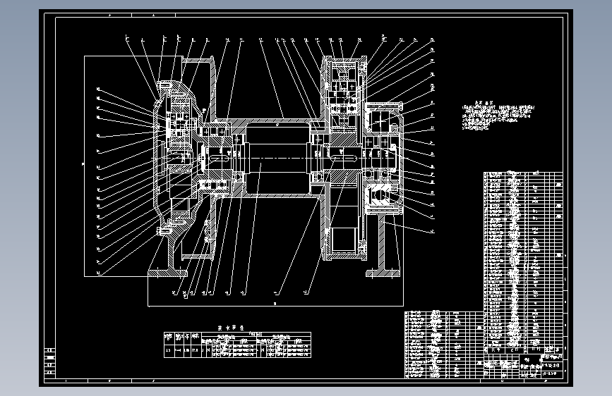 S0157-JD-0.5型调度绞车设计(cad+说明书)