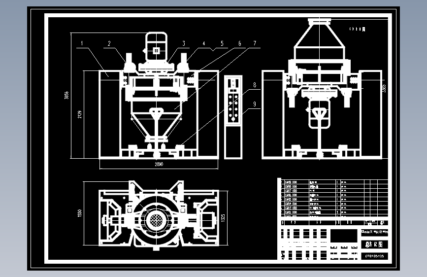 S0495-双轴无重力粉体混合机混合单元的设计(cad+说明书)