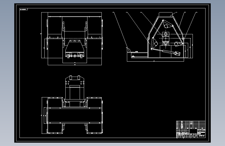 S0673-大直径辊筒双头镗孔专机设计