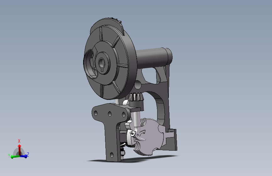 打结器 打捆机三维SolidWorks模型