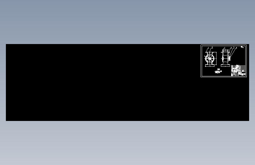 S1281-气流输送系统设计(cad+说明书) 主视图
