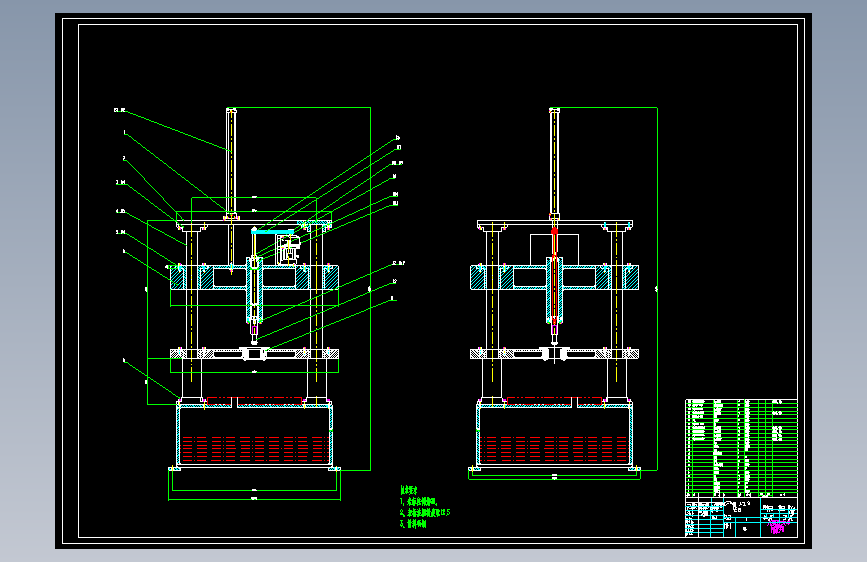 S1460-珩磨机的总体设计(cad+说明书)