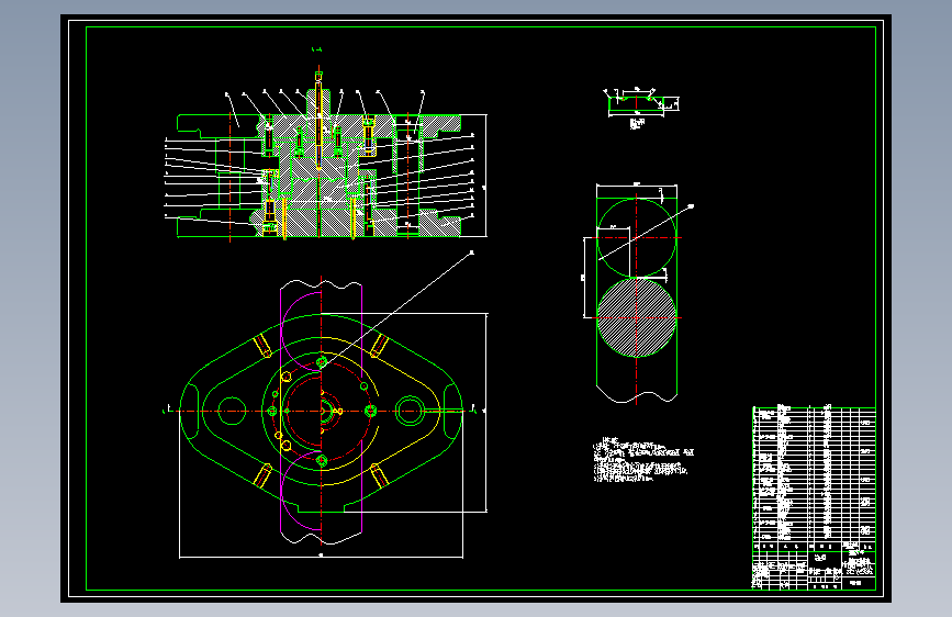 S1583-端盖落料拉深冲孔复合模设计