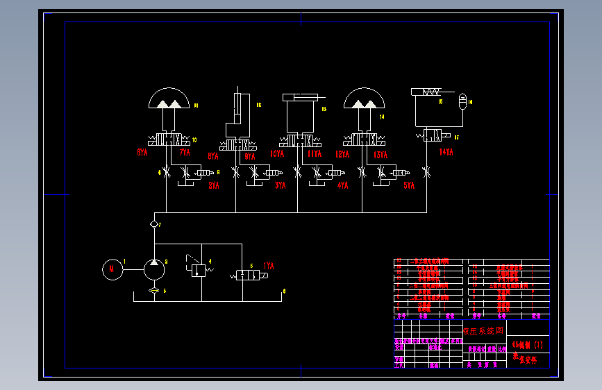 关节型机械手设计【四自由度 圆柱坐标式液压驱动】【4张CAD图纸】