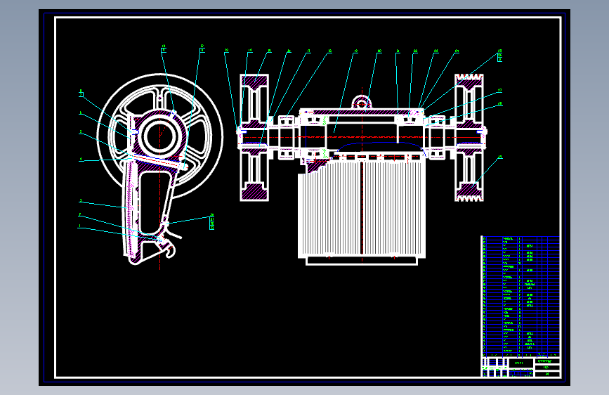 S1918-颚式破碎机全套资料(cad+说明书)