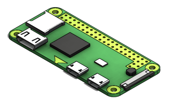 040-HDMI应用-Raspberry Pi Zero W 开发板  SW  STEP
