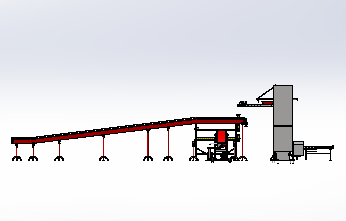 B4581-金属铝渣自动打包生产设备sw17