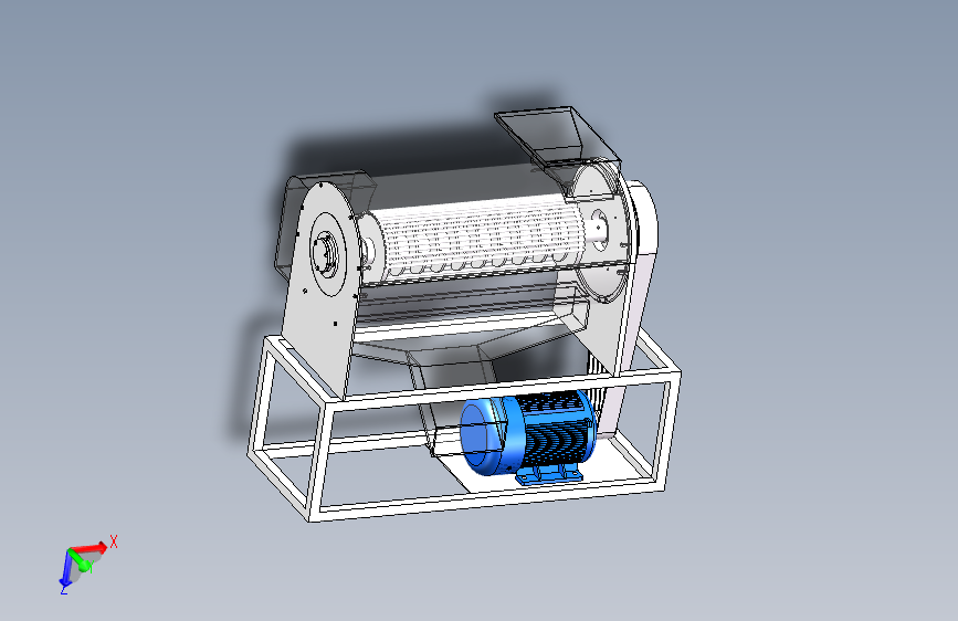 sw2018玉米脱粒机（sw+cad+说明书）