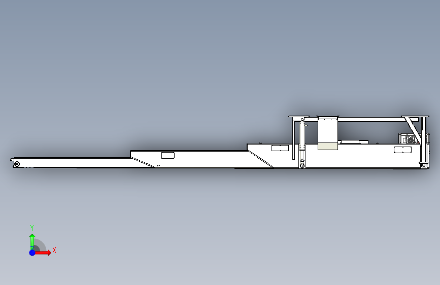 B4788-三节伸缩皮带机(sw18可编辑+工程图)