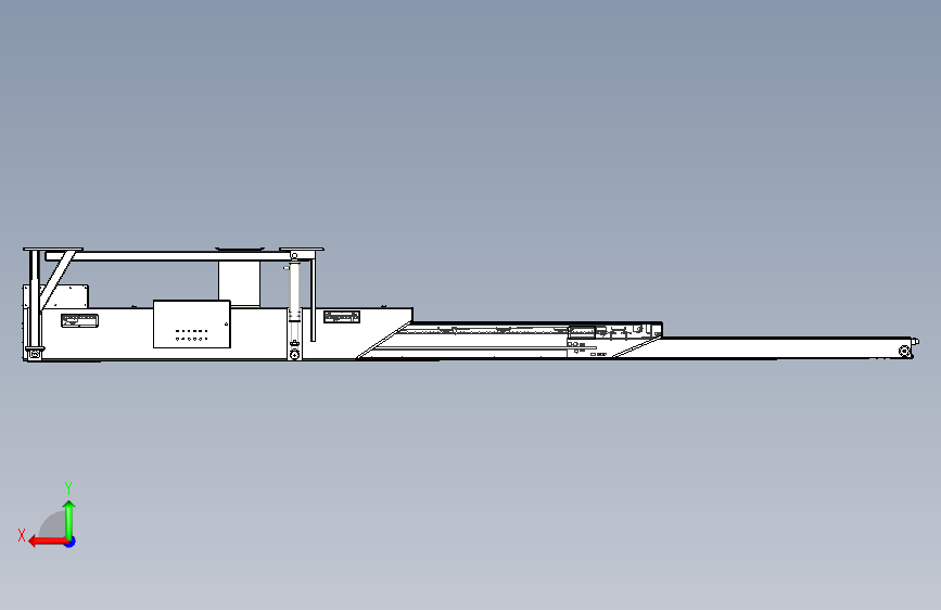 B4788-三节伸缩皮带机(sw18可编辑+工程图)